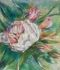 Flower study - oil on canvas - John Keating - Nua Collective - 2020