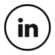 LinkedIN Logo 500px Black Transparent Circle