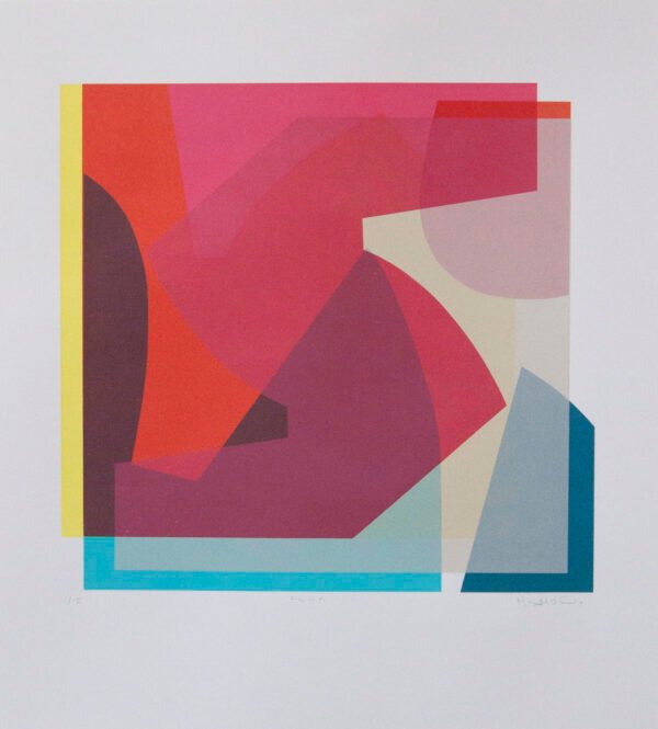 Rising Mary O'Connor limited edition silk screen print edition of 14 55cm H x 50cm- Nua Collective