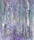 Tree's in Winter - Monotype on Paper - John Keating - Nua Collective - Artist