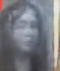 Robert Jackson - Nua Collective - Headface 212, oil on canvas 30x30cm