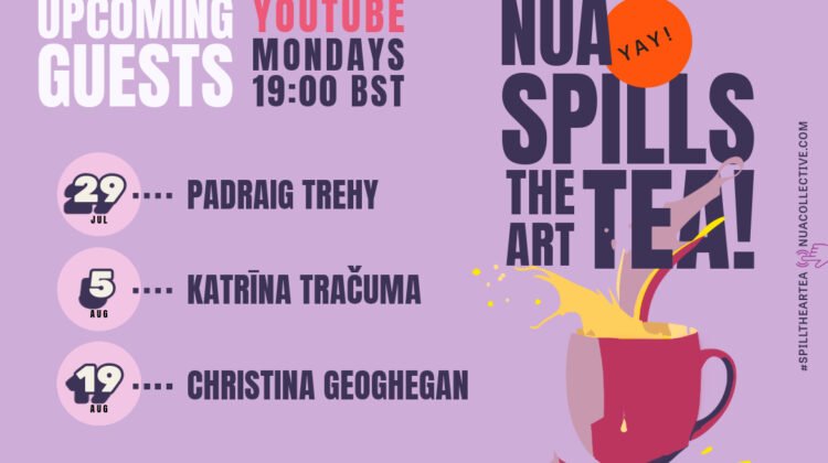 Coming up on Spill the Art Tea