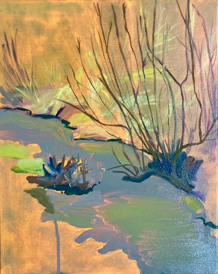 Scarper of the sun before spring.