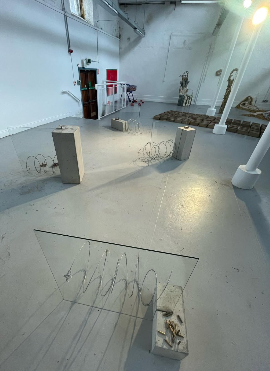 ‘Descent’ Sculpture and Combined Media
