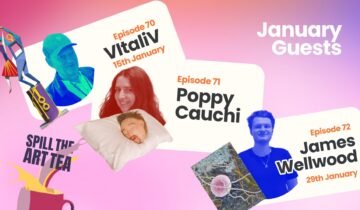 ☕ Spill the Art Tea: January’s Chaos Line-Up