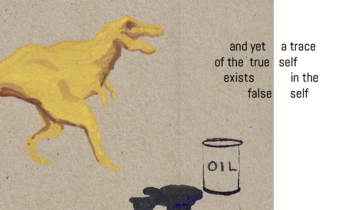 and yet a trace of the true self exists in the false self
